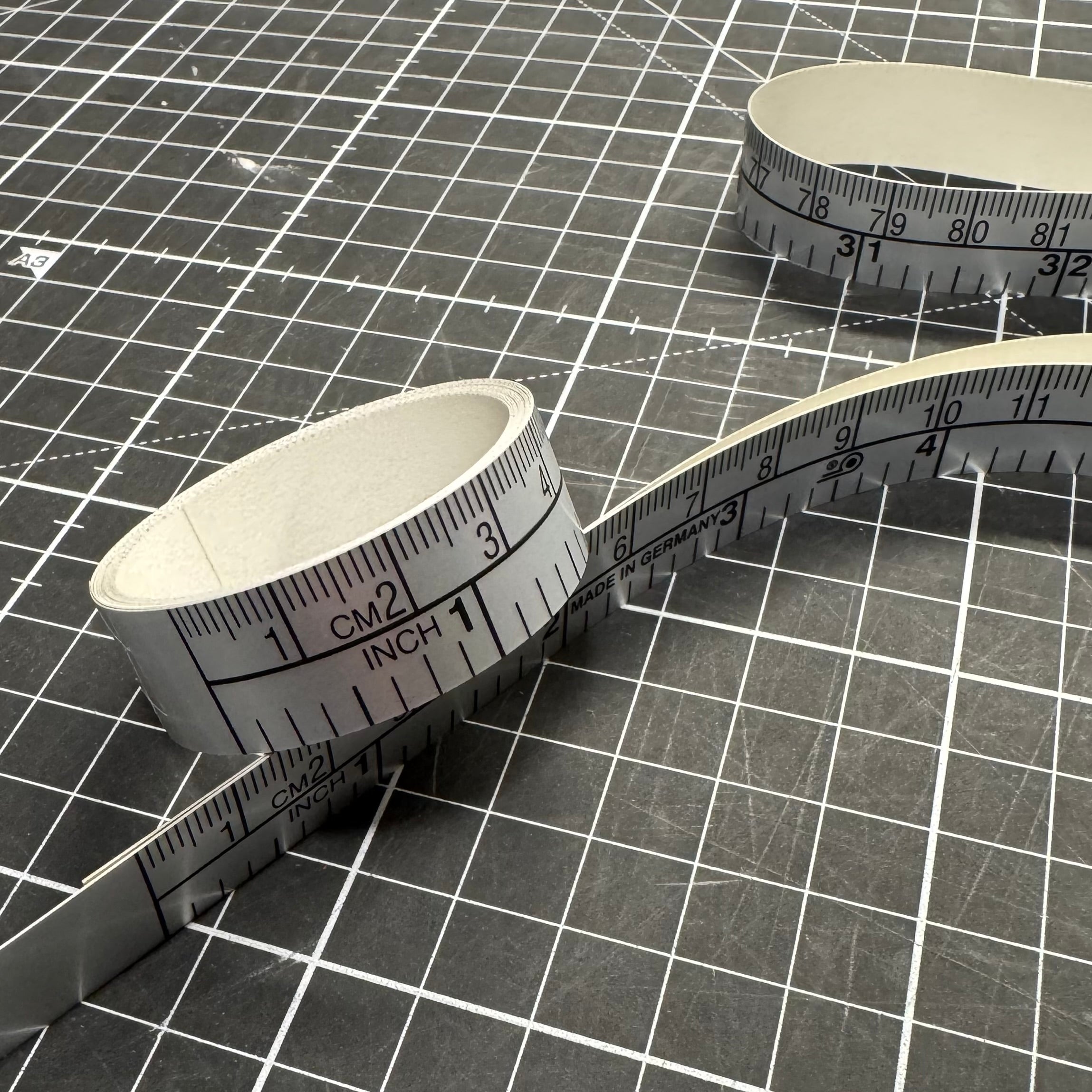 Hoechstmass Adhesive Measuring Tape GL CM/INCH - 150cm/60inches - 2 pi ...