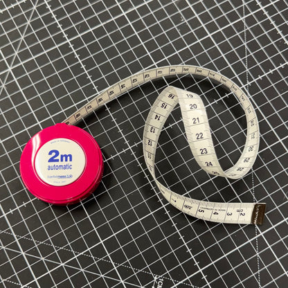 Hoechstmass RONDO Retractable Measuring Tape 2M CM/CM