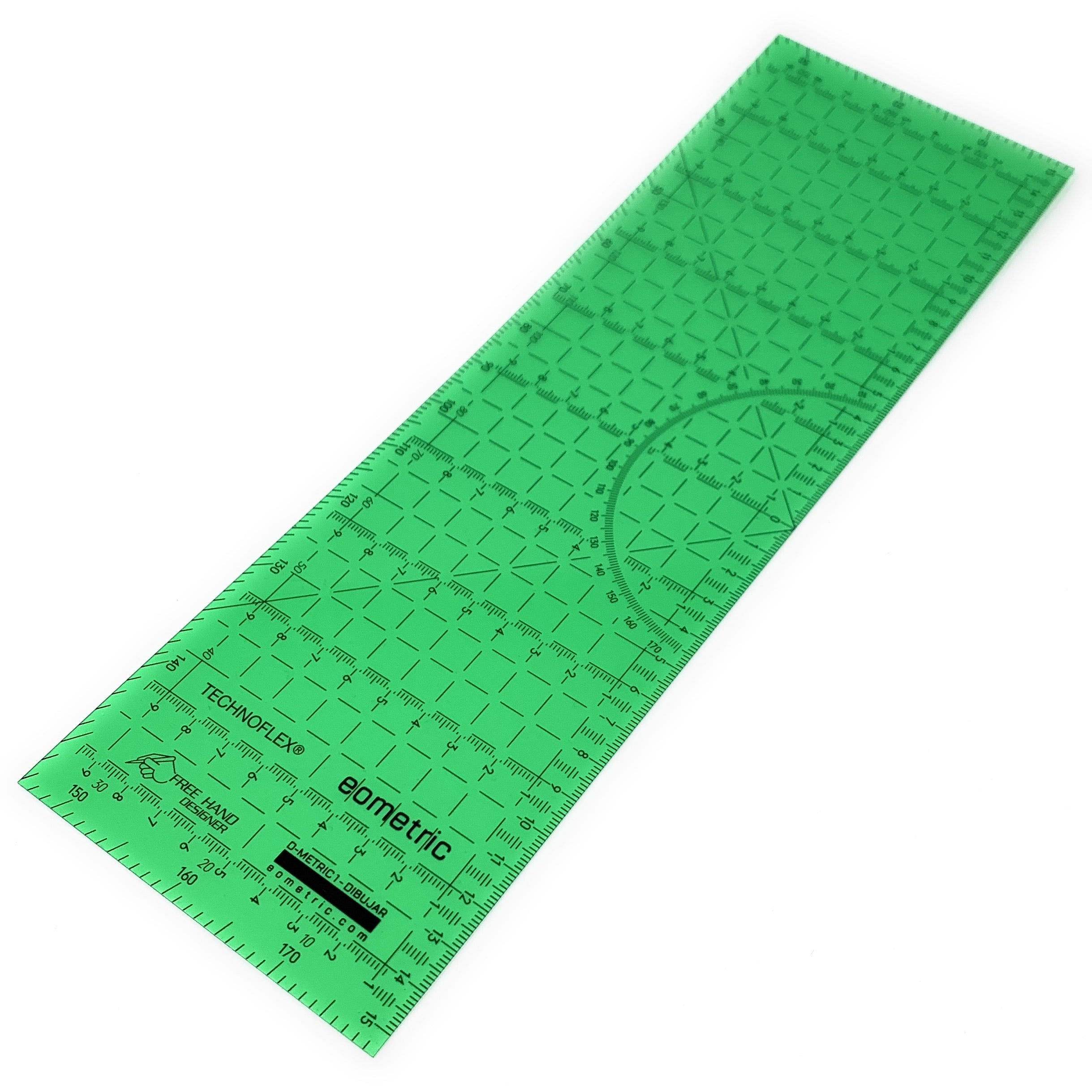 The Green eometric Ruler -Sewing Ruler for Pattern Making Patchwork ...