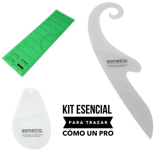 Reglas y Curvas de Patronaje - Kit Esencial. - eometric precision